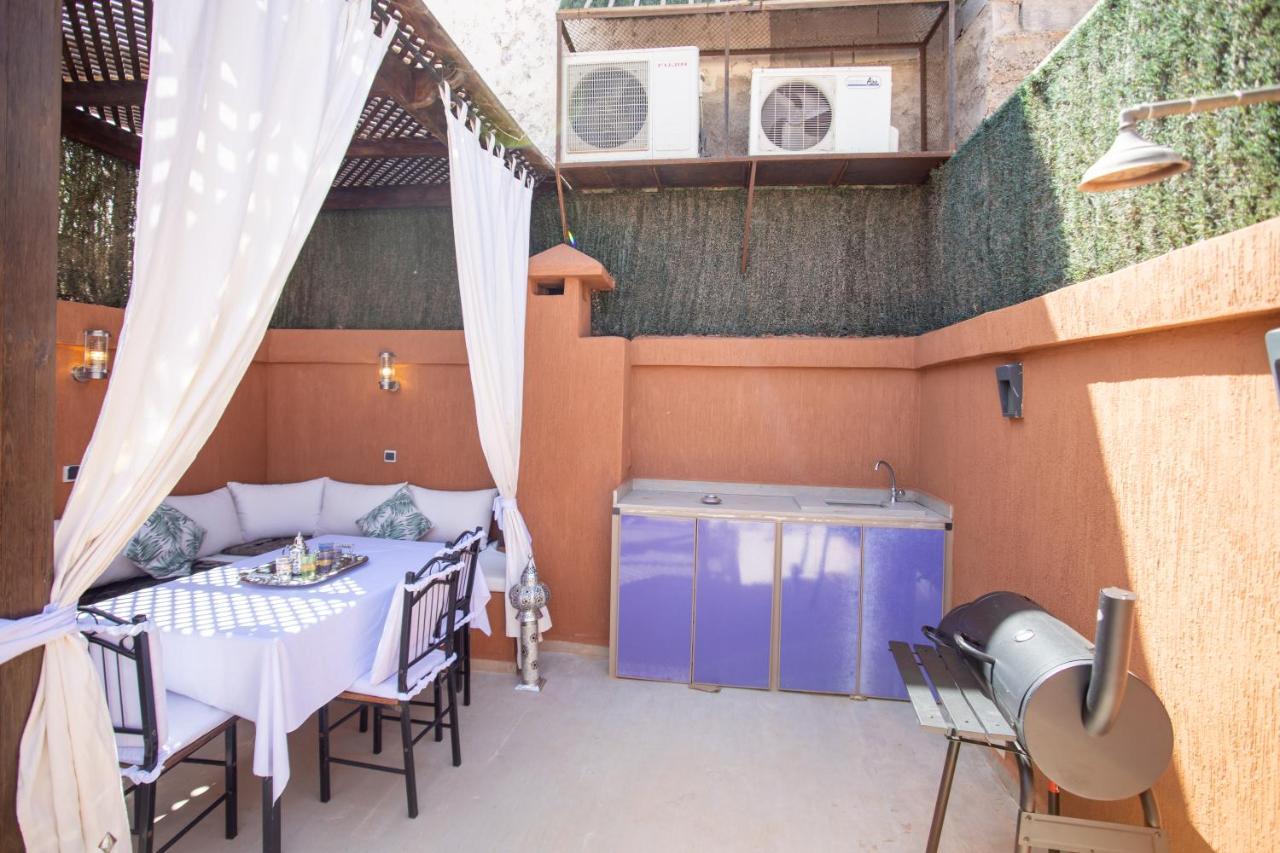 Charming Moroccan Riad 3 Bedroom With Pool And Terrace Marrakesh Ngoại thất bức ảnh